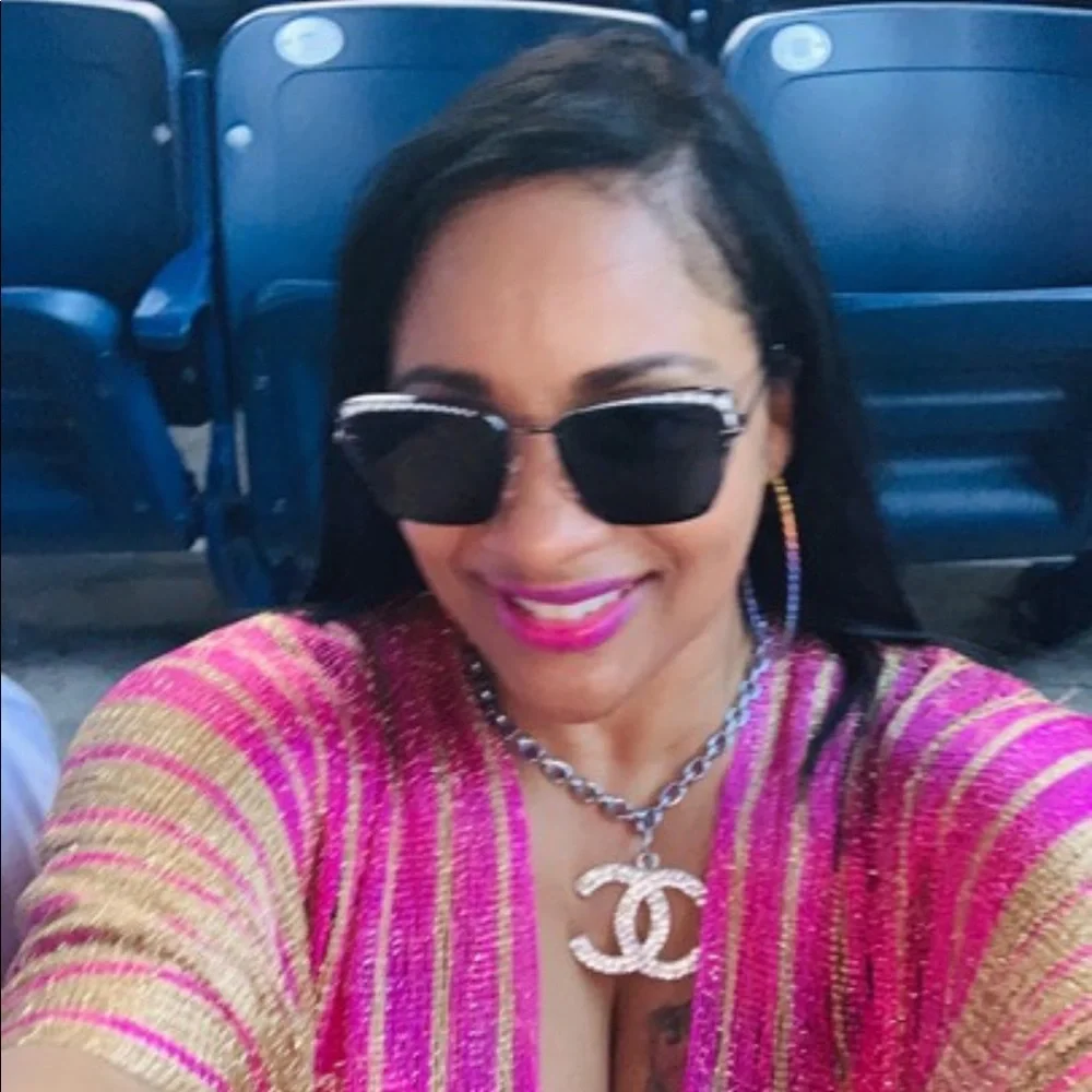 Chanel Square Frame Pearl Sunglasses 4235-H - Picture 7 of 11